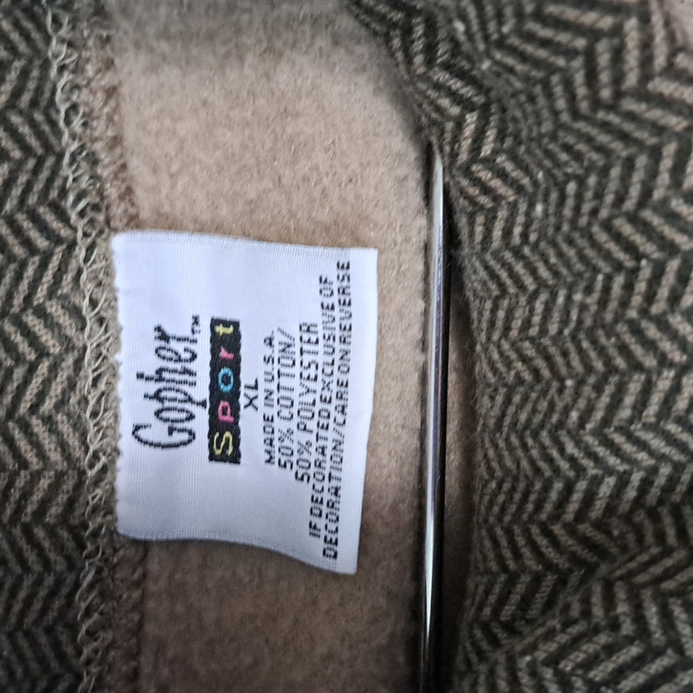 Vintage Gopher Sport Teddy Bear Sweatshirt XL apples bears graphic. - Picture 4 of 7